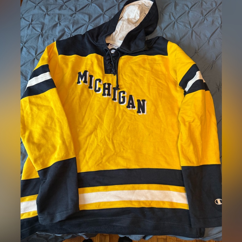 Michigan, U of M Hockey style Sweatshirt